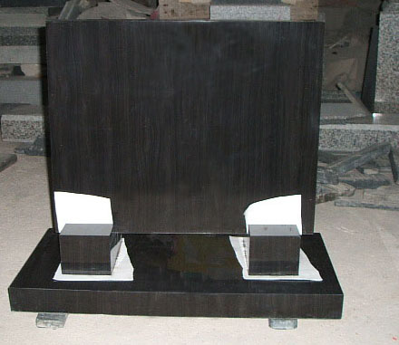 Imperial black marble monument